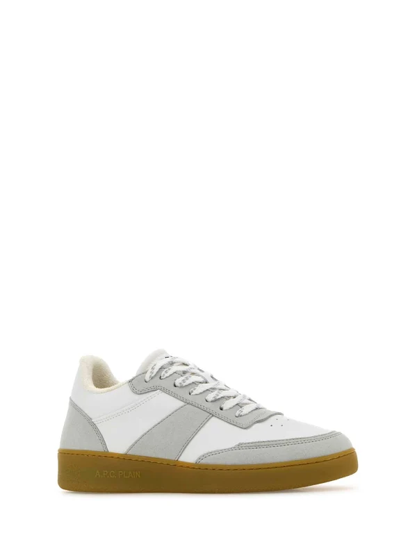 A.P.C. White Low Top Sneakers - Image 2
