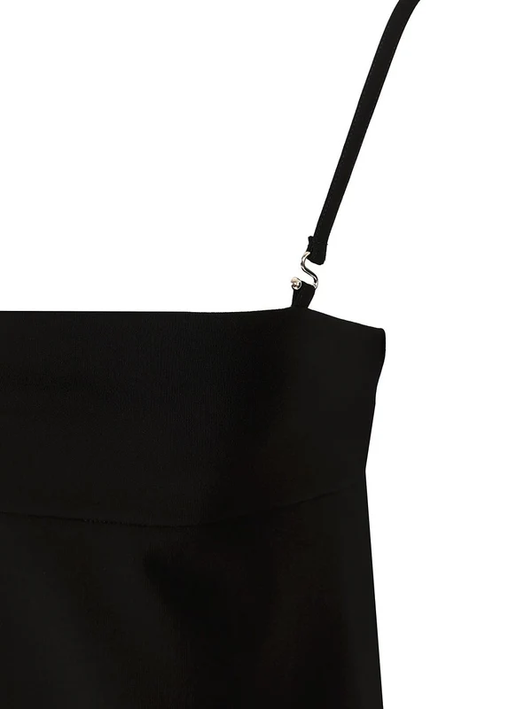 Sportmax Black Mini Dress - Image 4