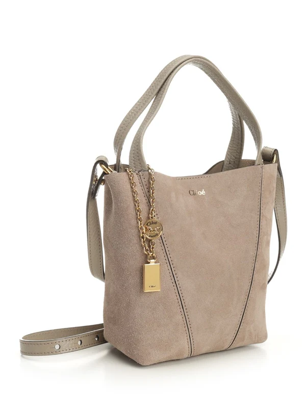 Chloe Grey Tote Bags - Image 2