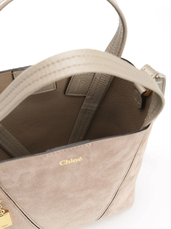 Chloe Grey Tote Bags - Image 4
