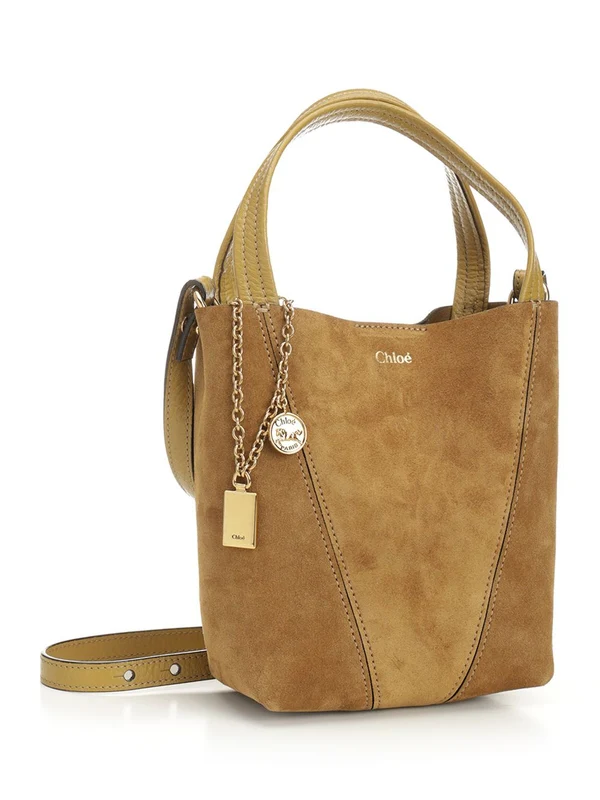 Chloe Brown Tote Bags - Image 2