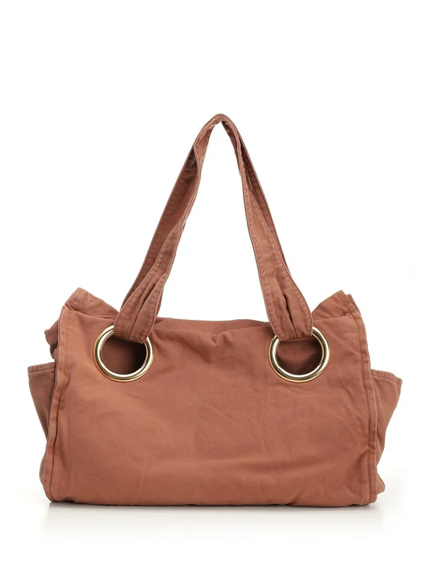 Chloe Brown Tote Bags - Image 3