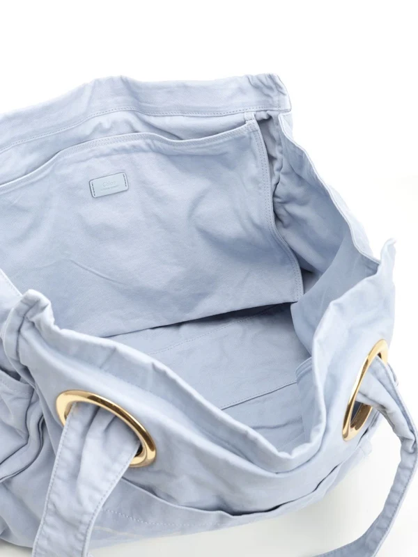 Chloe Skyblue Tote Bags - Image 4