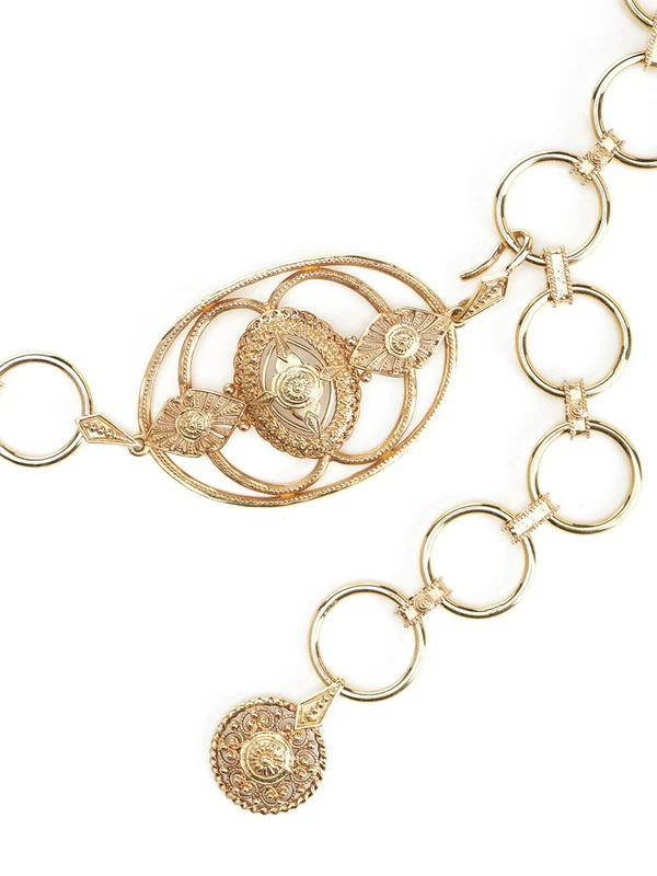 Chloe Gold Other Fabric Belts - Image 2