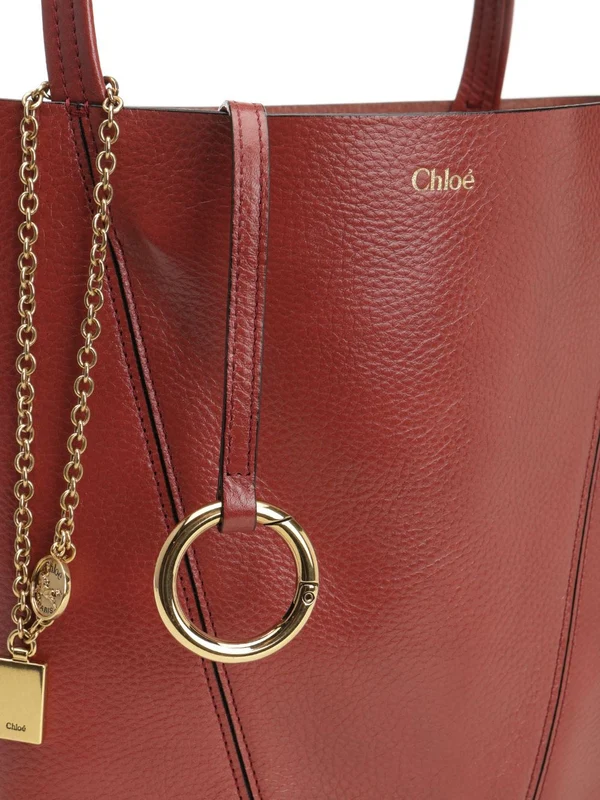 Chloe Red Tote Bags - Image 5