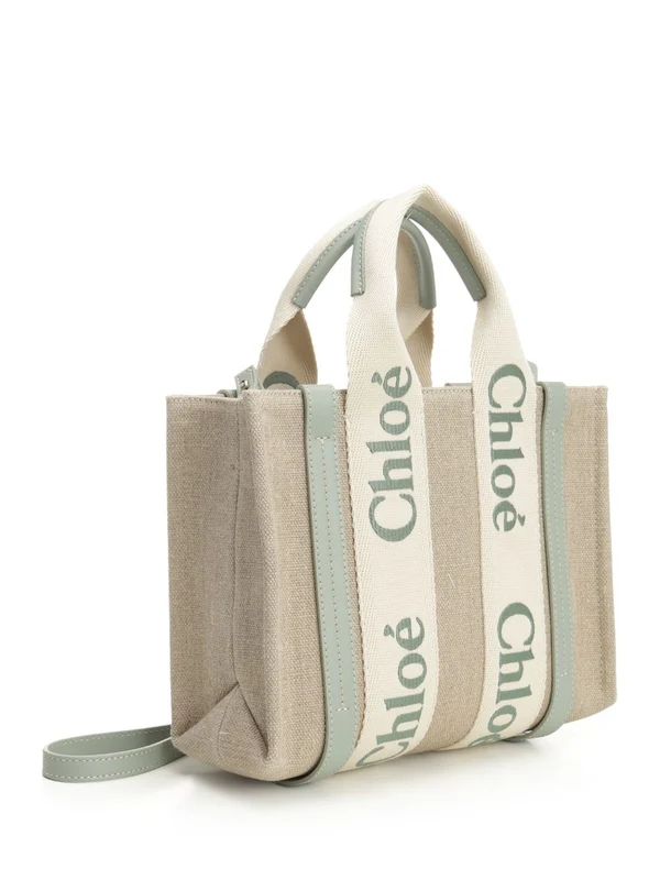 Chloe Beige Tote Bags - Image 2