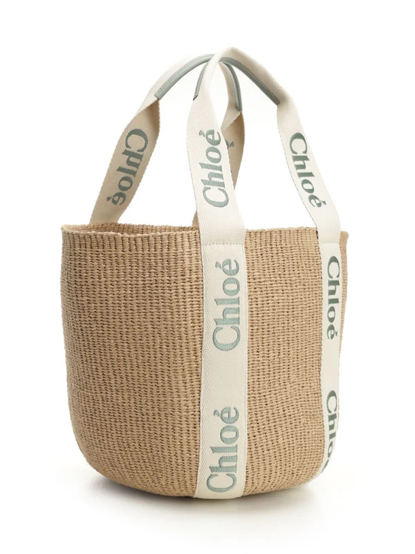 Chloe Beige Tote Bags - Image 2