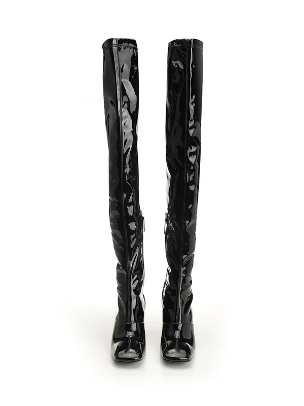 Chloe Black High Boots - Image 5