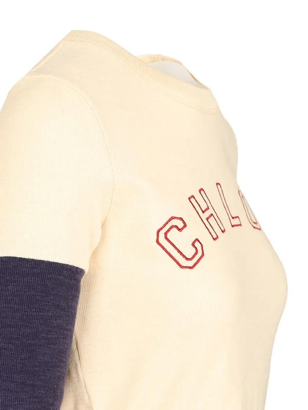 Chloe White Half Sleeve - Image 4