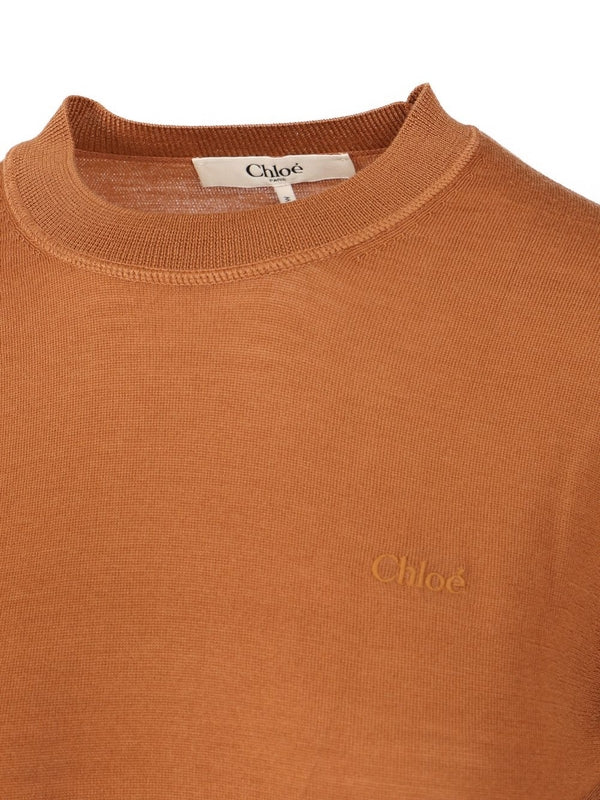 Chloe Brown Knitted - Image 3