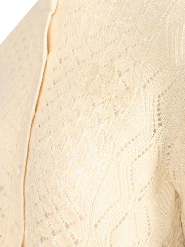 Chloe White Cardigans - Image 4
