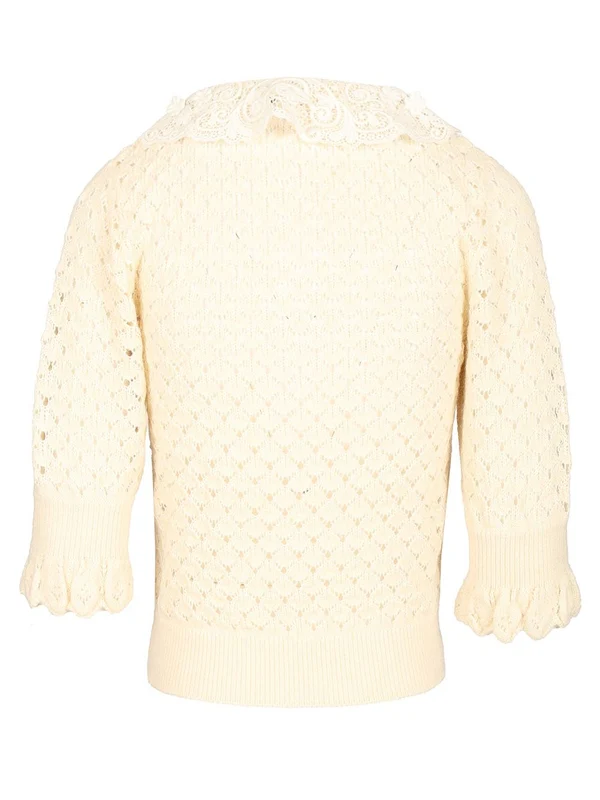 Chloe White Knitted - Image 2