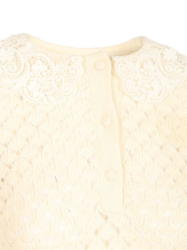 Chloe White Knitted - Image 4