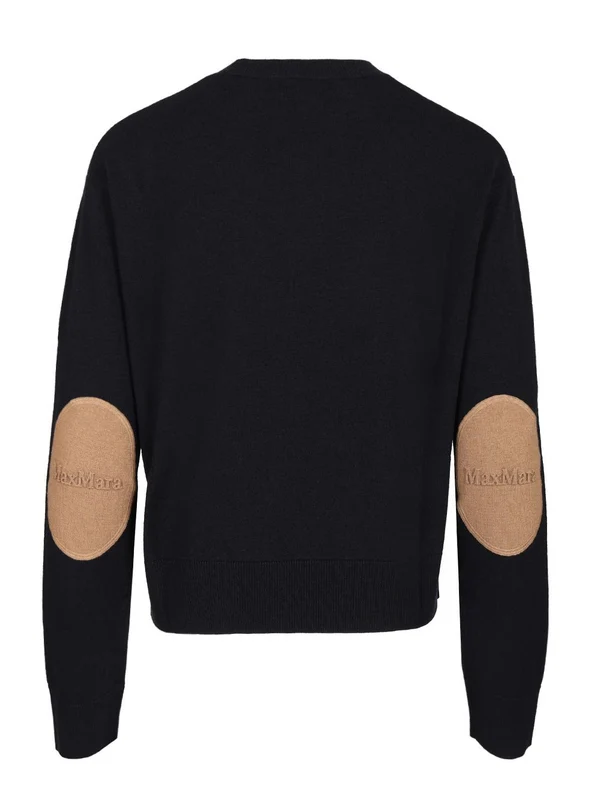 S Max Mara Navy Knitted - Image 2