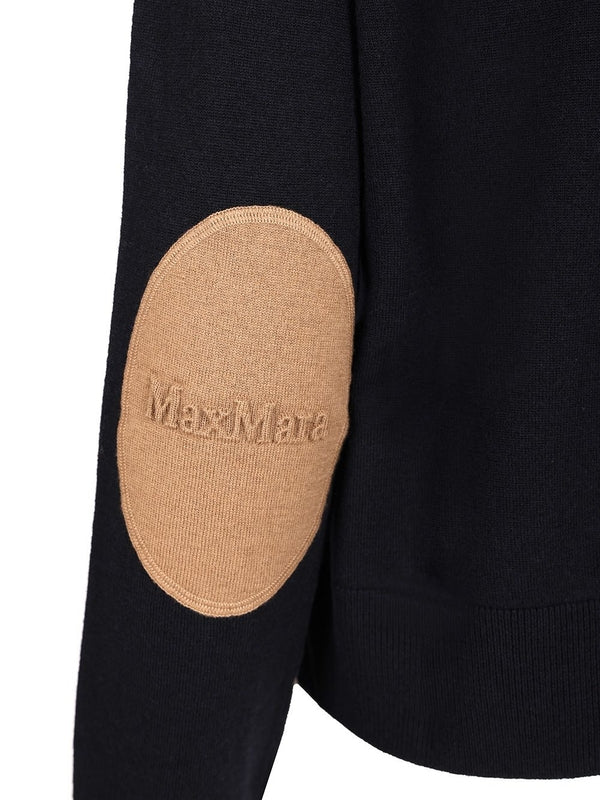 S Max Mara Navy Knitted - Image 5