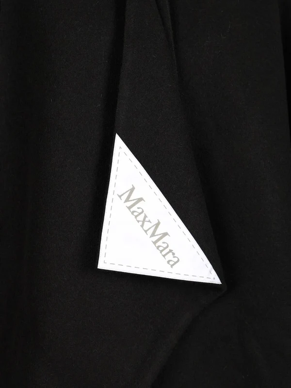Max Mara Black Cape - Image 4
