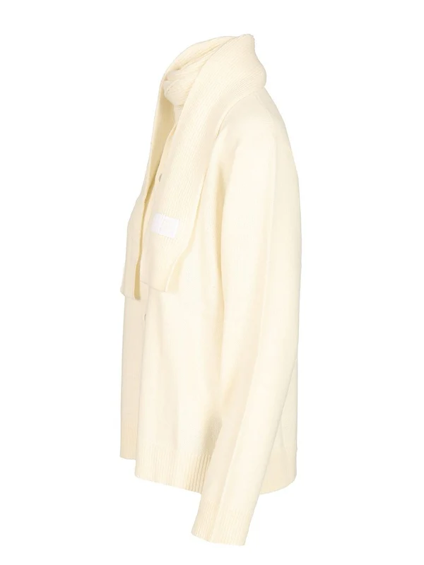 Mm6 Maison Margiela White Cardigans - Image 3