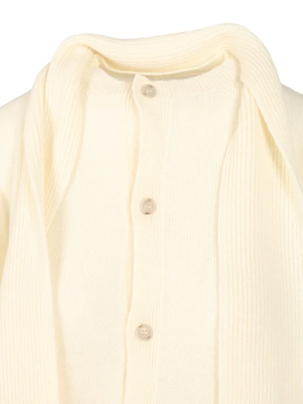 Mm6 Maison Margiela White Cardigans - Image 5