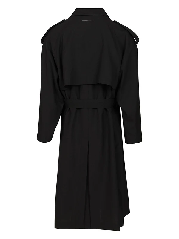 Mm6 Maison Margiela Black Coats - Image 2