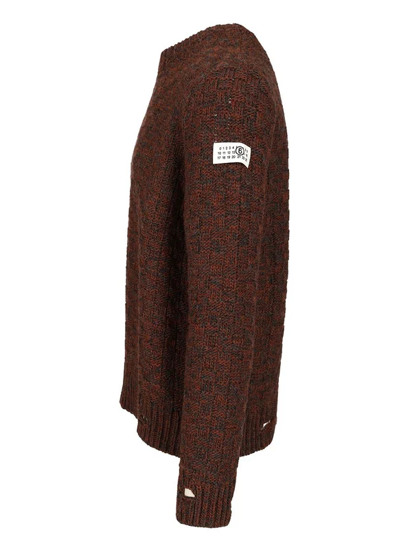 Mm6 Maison Margiela Brown Knitted - Image 3