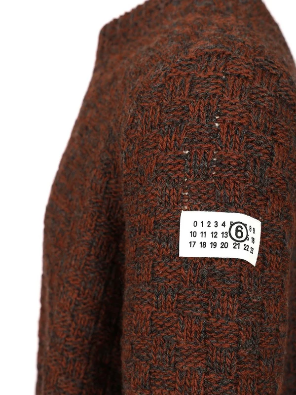 Mm6 Maison Margiela Brown Knitted - Image 4