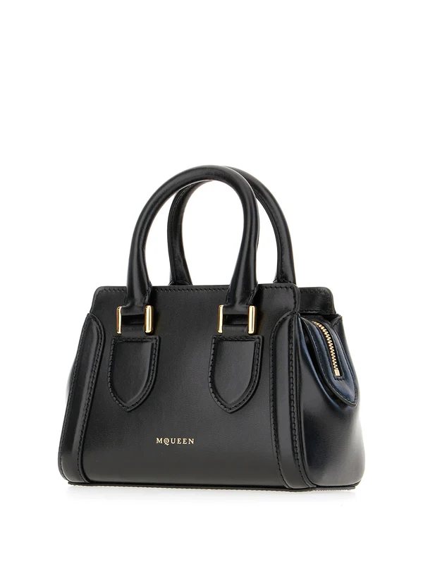 Alexander Mcqueen Black Tote Bag - Image 2