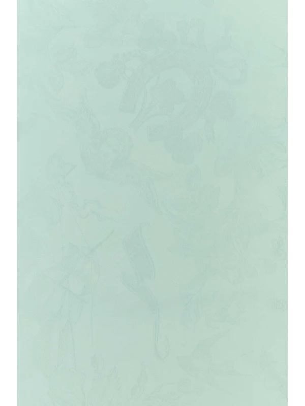 Alexander Mcqueen Blue Silk Mufflers - Image 3
