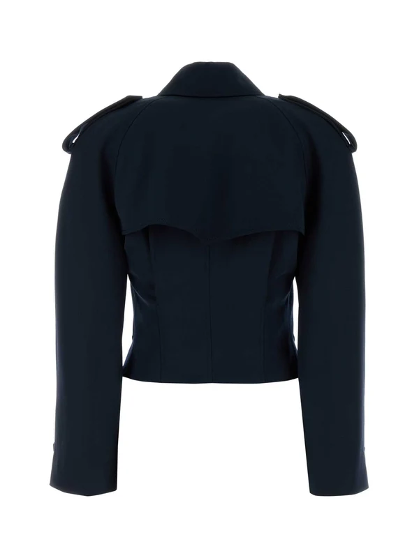 Alexander Mcqueen Navy Jackets - Image 2