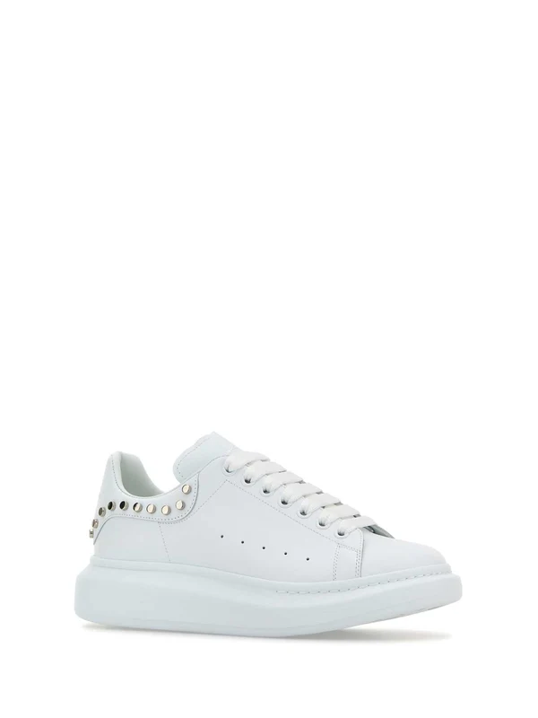 Alexander Mcqueen White Low Top Sneakers - Image 2