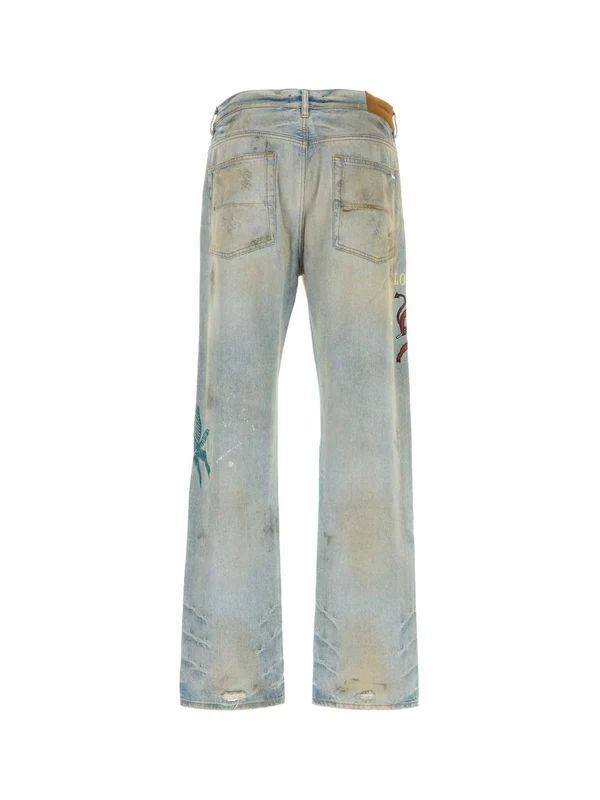 Amiri Blue Denim Pants - Image 2