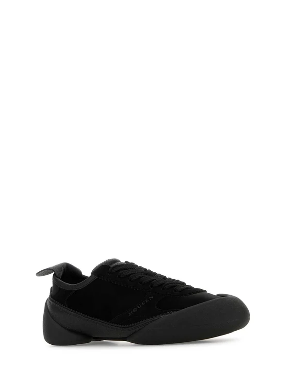 Alexander Mcqueen Black Low Top Sneakers - Image 2