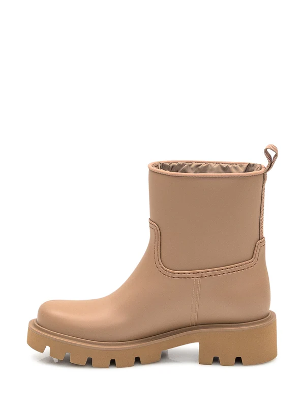 Moncler Beige Ankle Boots - Image 4