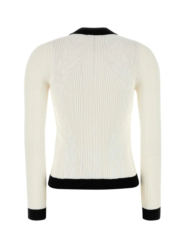Balmain White Cardigans - Image 2
