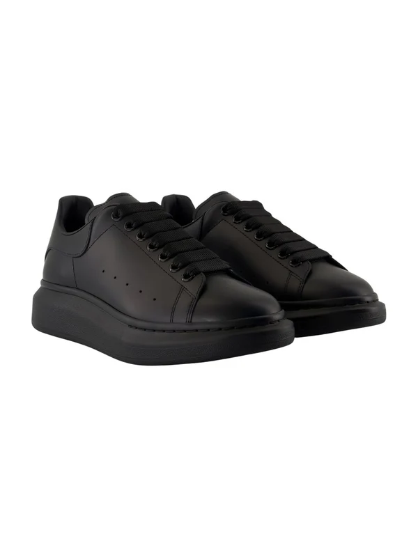 Alexander Mcqueen Black Low Top Sneakers - Image 2