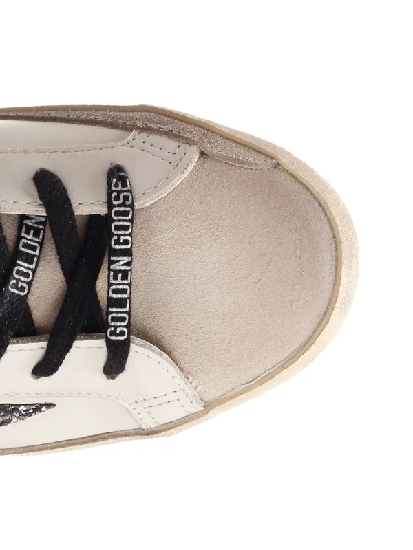 Golden Goose White Low Top Sneakers - Image 4