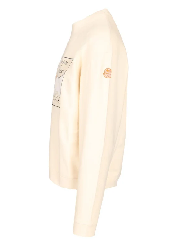 Moncler White Sweatshirts - Image 3