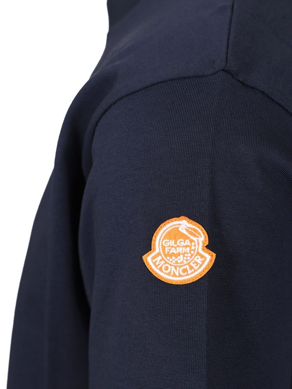 Moncler Blue Half Sleeve - Image 3