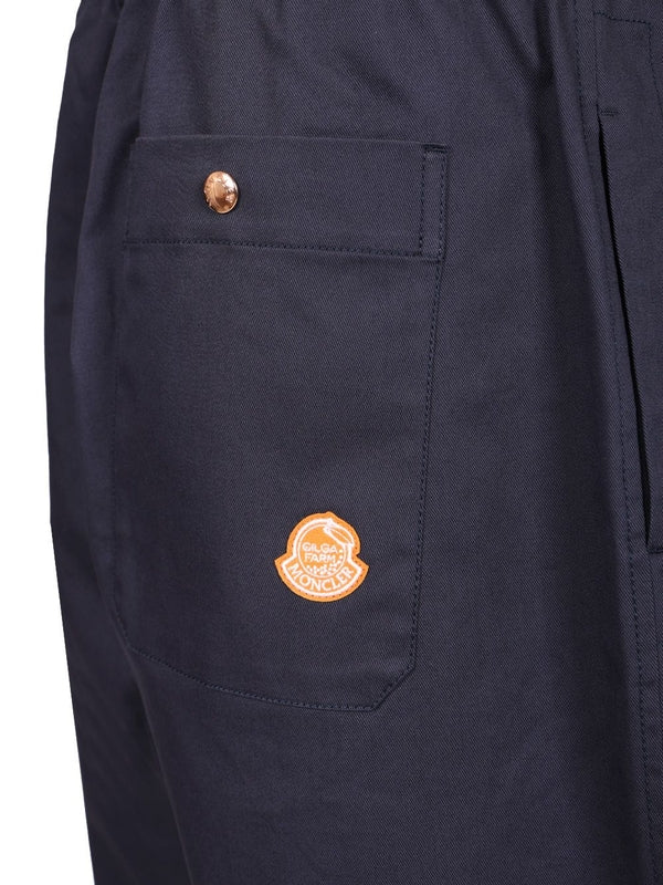 Moncler Blue Trousers - Image 5