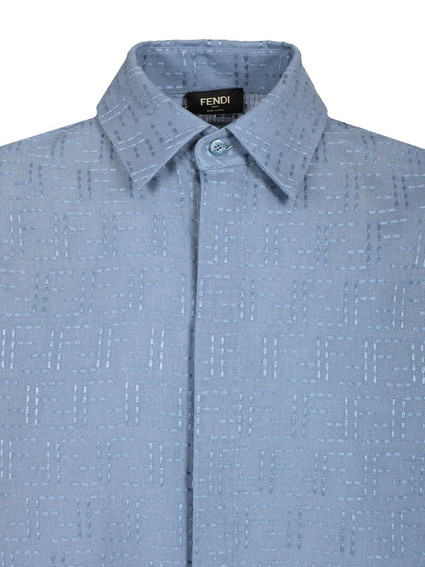 Fendi Blue Shirts - Image 3