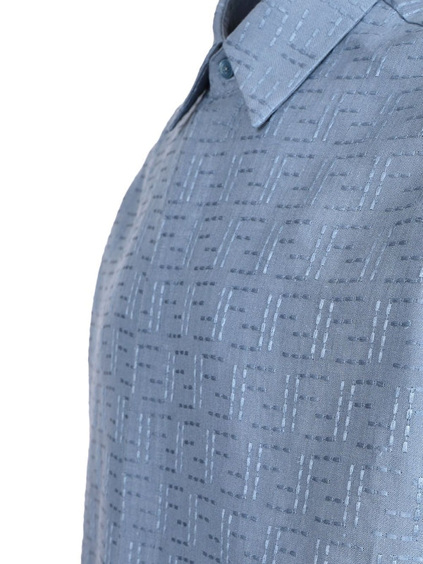 Fendi Blue Shirts - Image 4