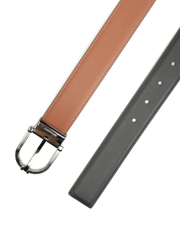 Ferragamo Brown Leather Belts - Image 2