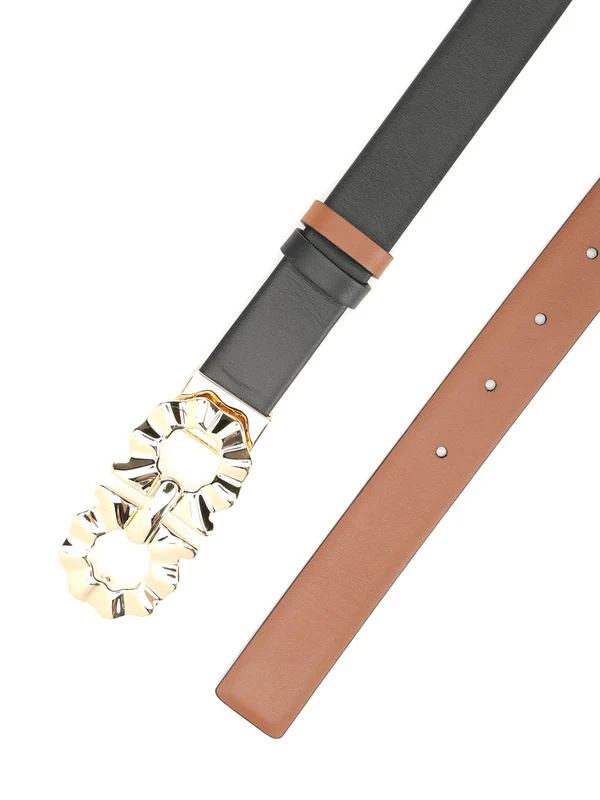 Ferragamo Black Leather Belts - Image 2