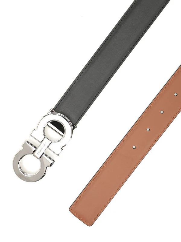Ferragamo Black Leather Belts - Image 2