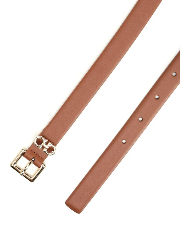 Ferragamo Brown Leather Belts - Image 2