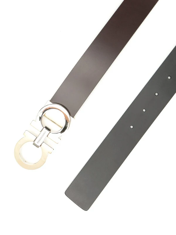 Ferragamo Black Leather Belts - Image 2