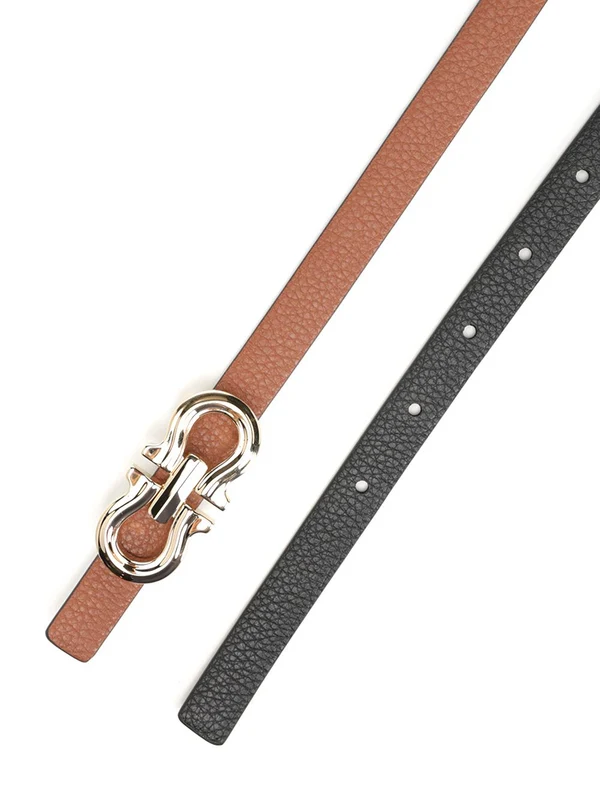 Ferragamo Brown Leather Belts - Image 2