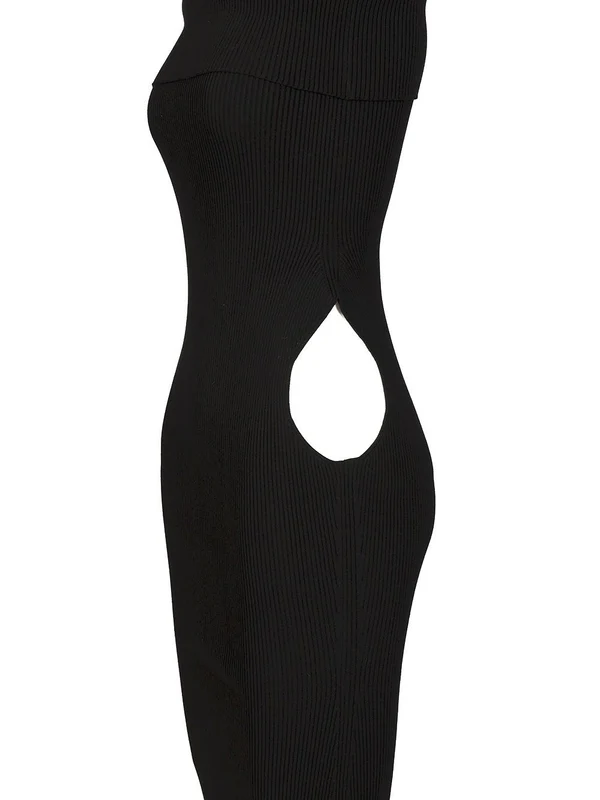 Rick Owens Black Long Dress - Image 3
