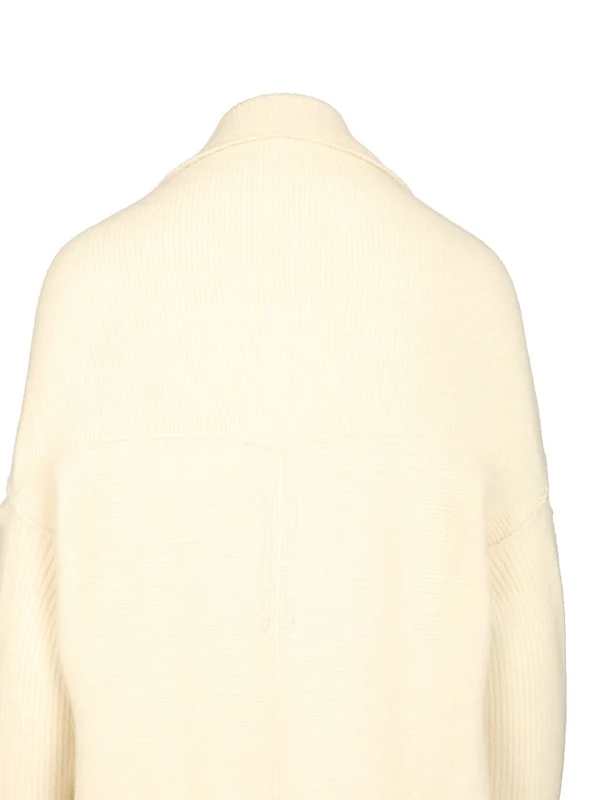 Rick Owens White Cardigans - Image 5