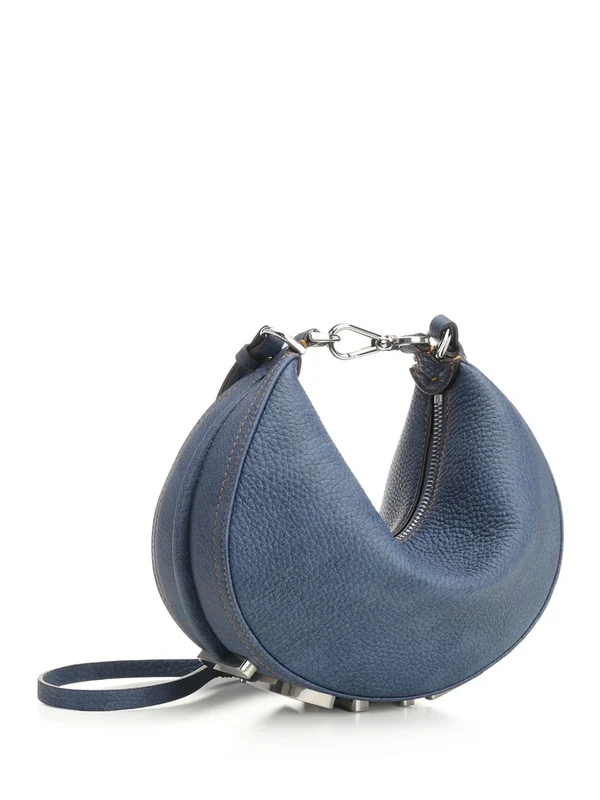 Fendi Fendigraphy Mini Blue Tote Bags - Image 2