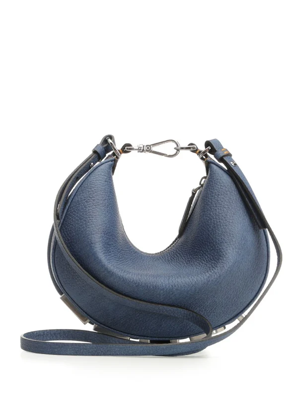 Fendi Fendigraphy Mini Blue Tote Bags - Image 3